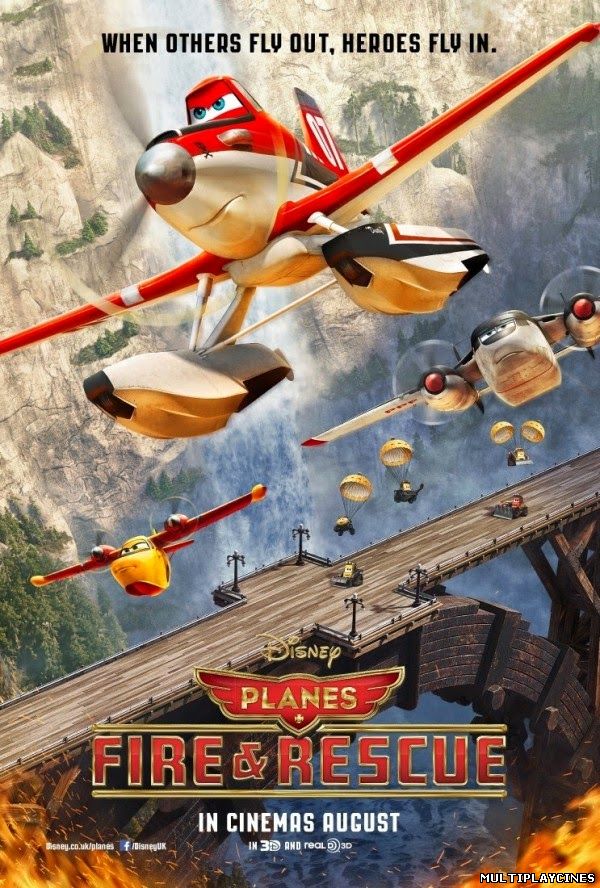 Ver Aviões 2: Heróis do Fogo ao Resgate – Dublado (2014) Online Gratis