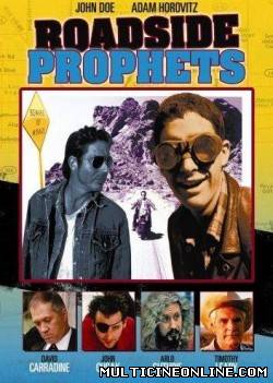 Ver Roadside Prophets: Pisando la línea (1992) Online Gratis