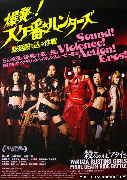 Ver Sukeban Hunters (Yakuza Busting Girls: Final Death-Ride Battle) (2010) Online Gratis