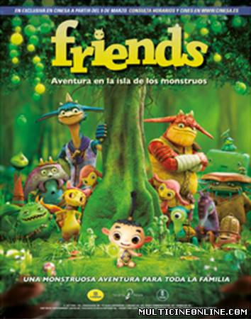 Ver Friends: Aventura en la isla de los monstruos (2011) Online Gratis