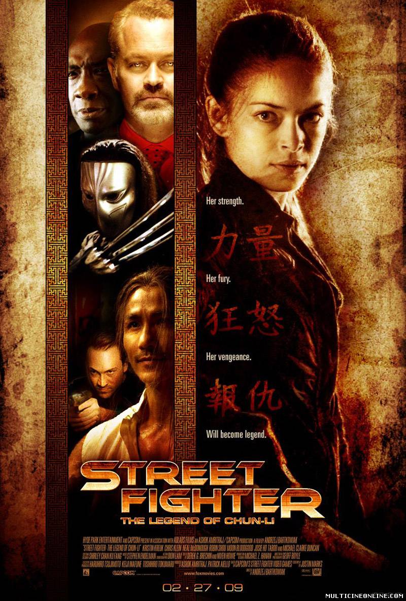 Ver Street Fighter: La Leyenda de Chun-Li (Street Fighter: La leyenda /Street Fighter: The Legend of Chun-Li) (2009) Online Gratis