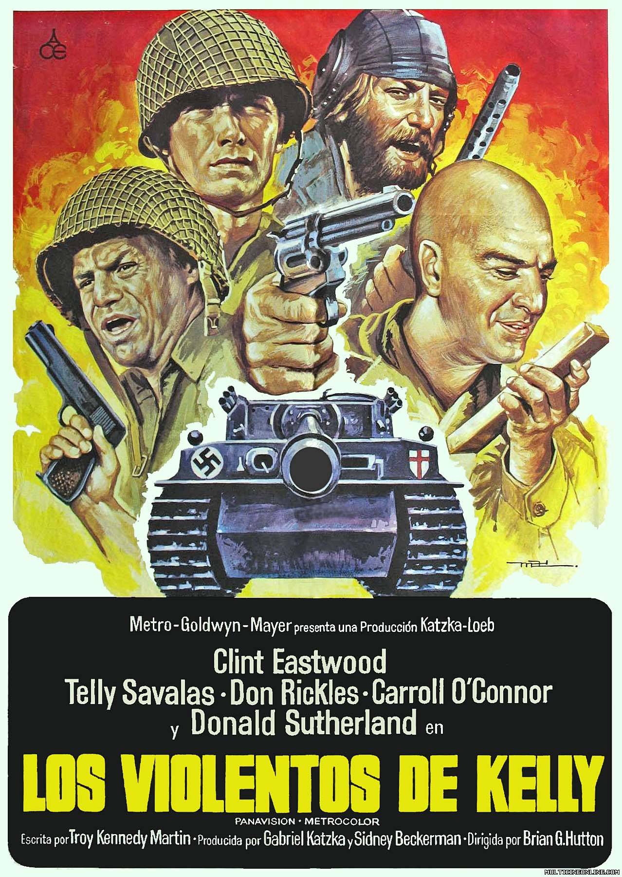 Ver Los violentos de Kelly (1970) Online Gratis