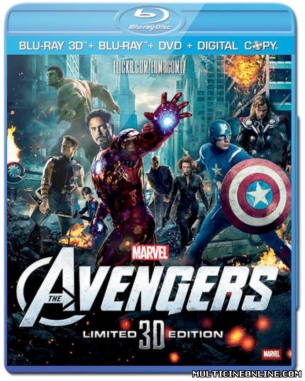 Ver Los vengadores (2012) (3D SBS) Online Gratis