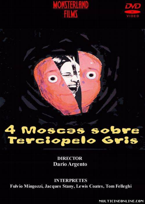 Ver 4 moscas sobre terciopelo gris (1971) Online Gratis