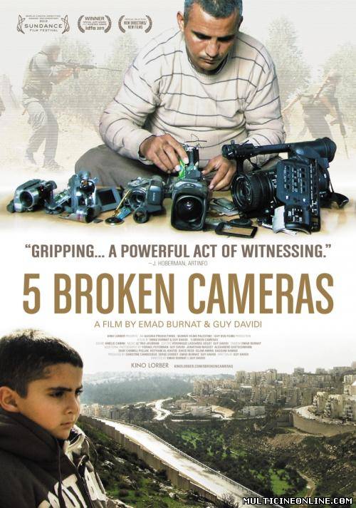 Ver 5 cámaras rotas (5 Broken Cameras) (2011) Online Gratis