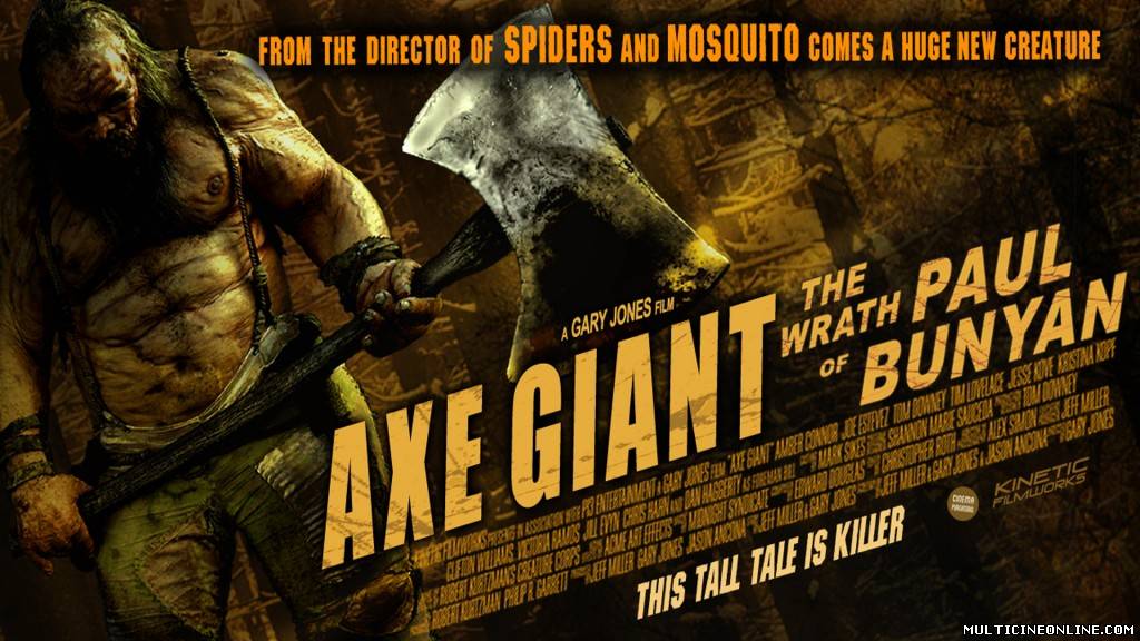 Ver Axe Giant: The Wrath of Paul Bunyan (2013) Online Gratis