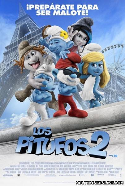 Ver Los pitufos 2 (The Smurfs 2) (2013) Online Gratis