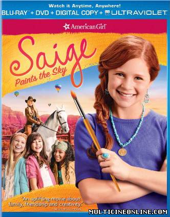 Ver An American Girl: Saige Paints The Sky (2013) Online Gratis