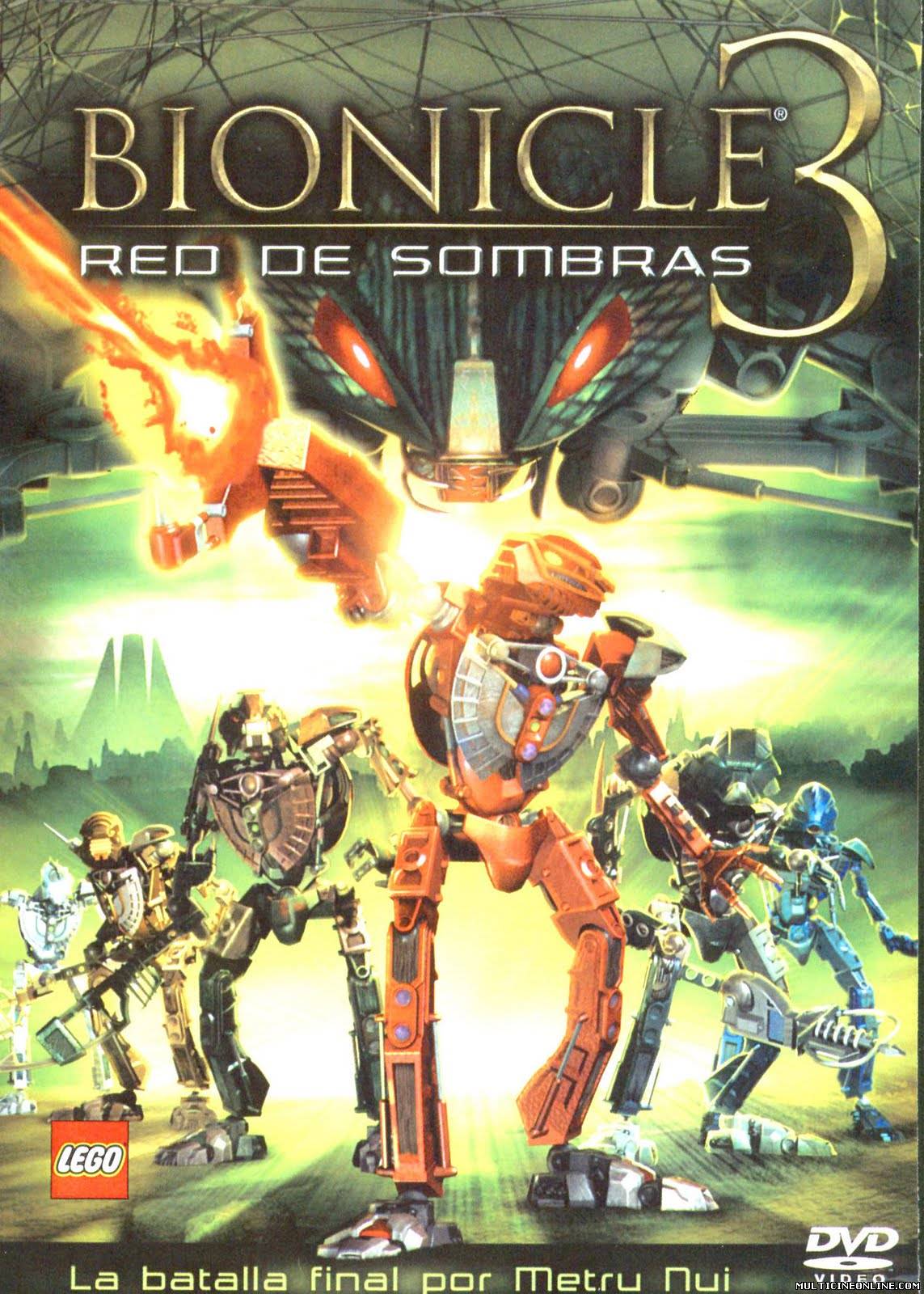 Ver Bionicle 3: La red de las sombras (Bionicle 3: Web of Shadows) (2005) Online Gratis