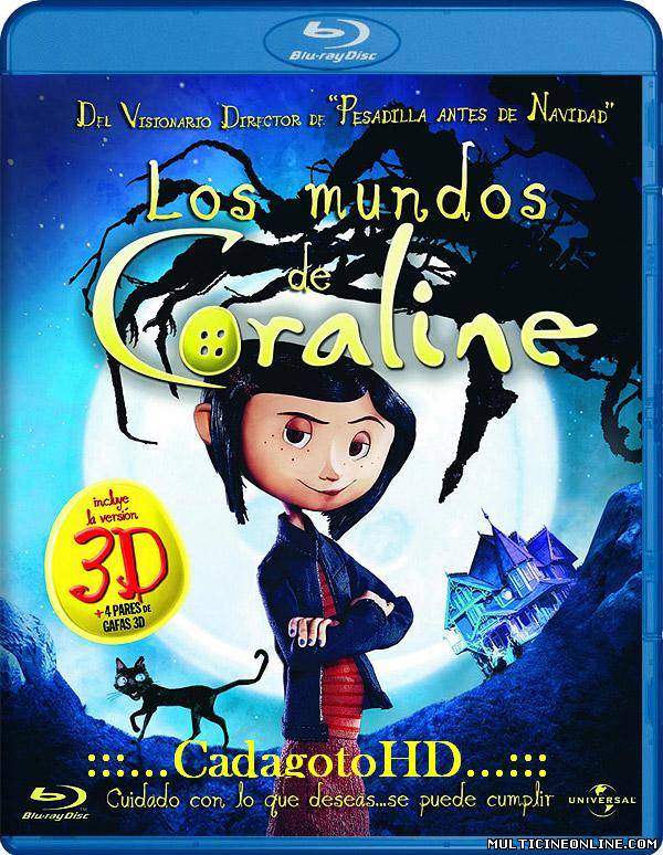 Ver Los mundos de Coraline (3D SBS) (2009) Online Gratis