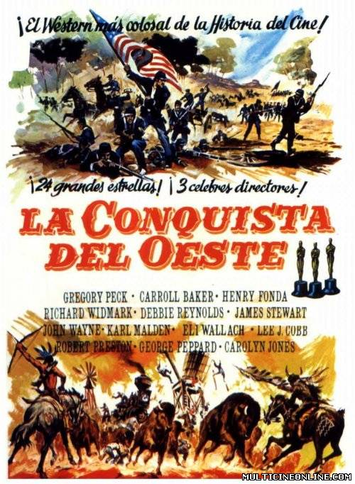 Ver La conquista del Oeste (1962) Online Gratis