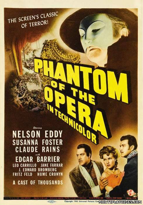 Ver El fantasma de la ópera (Phantom Of The Opera) (1943) Online Gratis