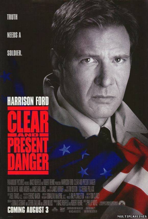 Ver Peligro inminente (Clear and Present Danger) (1994) Online Gratis