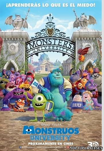 Ver Monstruos University (3D-SBS) (2013) Online Gratis