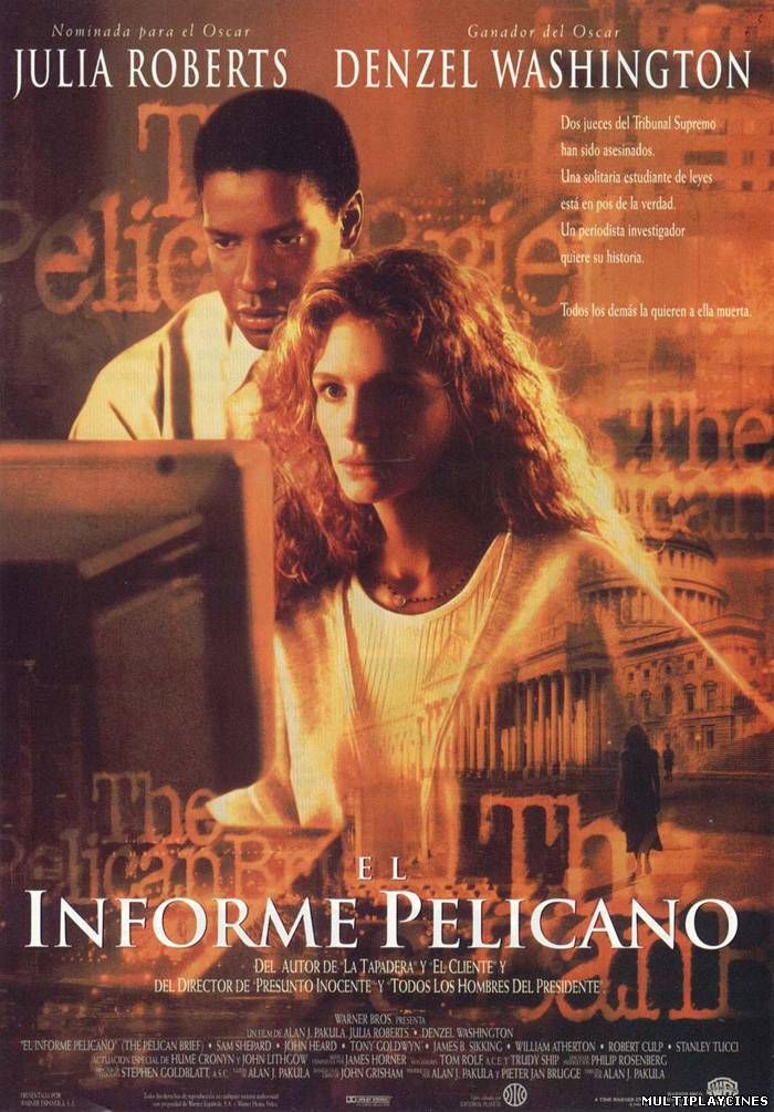 Ver El informe pelícano (The Pelican Brief) (1993) Online Gratis