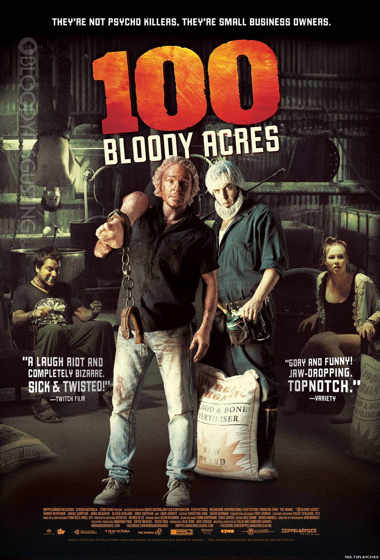 Ver 100 Bloody Acres (2012) Online Gratis