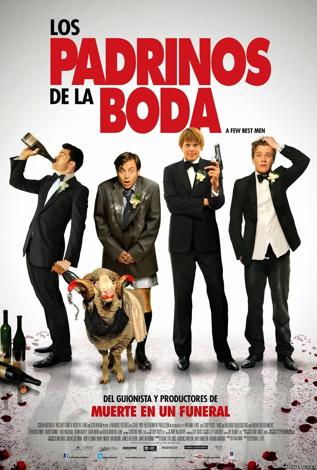Ver Los Padrinos de la Boda (A Few Best Men) (2011) Online Gratis