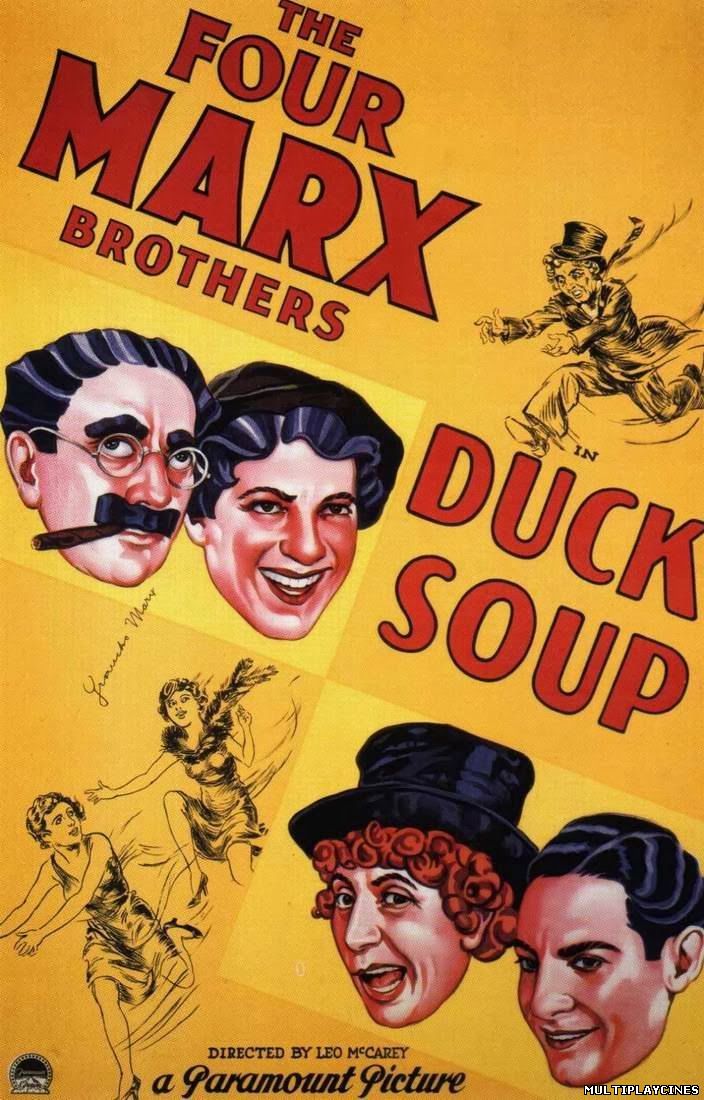 Ver Sopa de ganso / Duck Soup (1933) Online Gratis