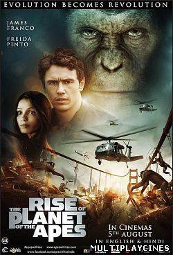 Ver El origen del Planeta de los Simios (Rise of the Planet of the Apes) (2011) Online Gratis