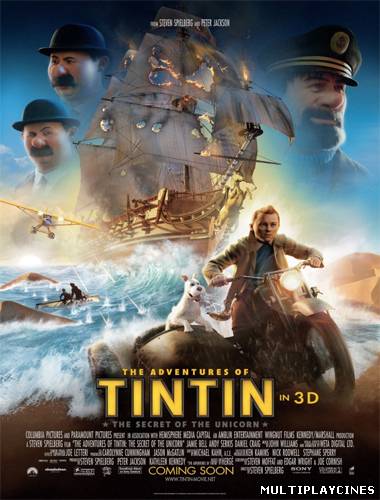 Ver Las aventuras de Tintín: El secreto del Unicornio (The Adventures of Tintin: Secret of the Unicorn) (2011) Online Gratis