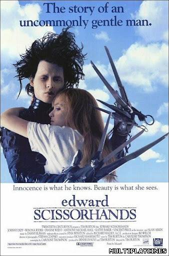 Ver El Joven Manos de Tijeras (Eduardo Manostijeras) (Edward Scissorhands) (1990) Online Gratis