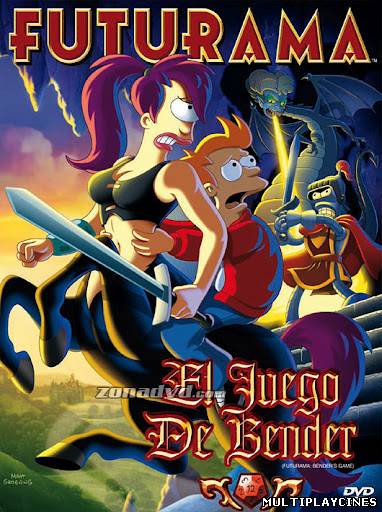 Ver Futurama: El juego de Bender (Futurama: Bender's Game / The Futurama Movie 3 (2008) Online Gratis