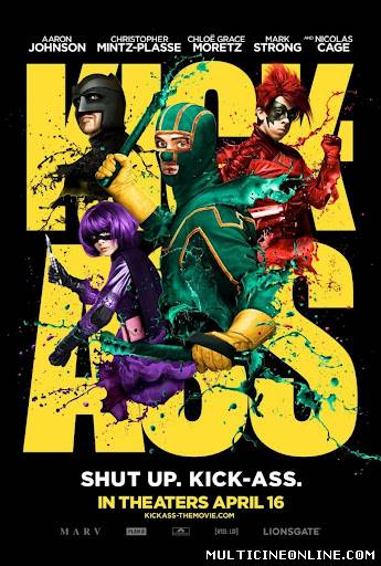 Ver Kick-Ass: Listo para machacar (Kick Ass: Un Superhéroe sin Superpoderes) (2010) Online Gratis