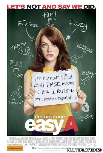 Ver Easy A (Rumores y mentiras) (Se dice de mí) (2010) Online Gratis