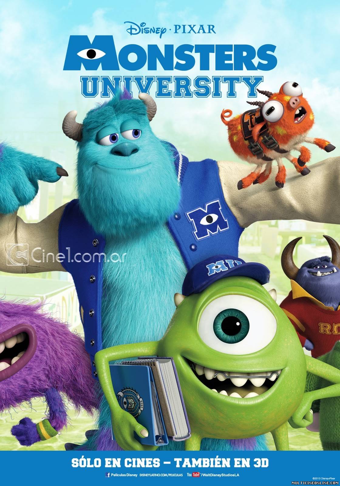 Ver Monsters University (Monstruos University) (2013) Online Gratis