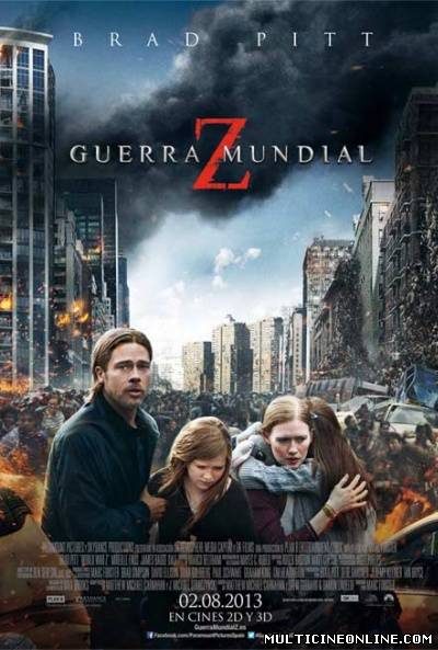 Ver Guerra mundial Z (World War Z) (2013) Online Gratis