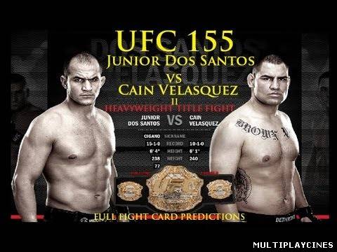 Ver UFC 155 Dos Santos vs Velasquez Online Gratis