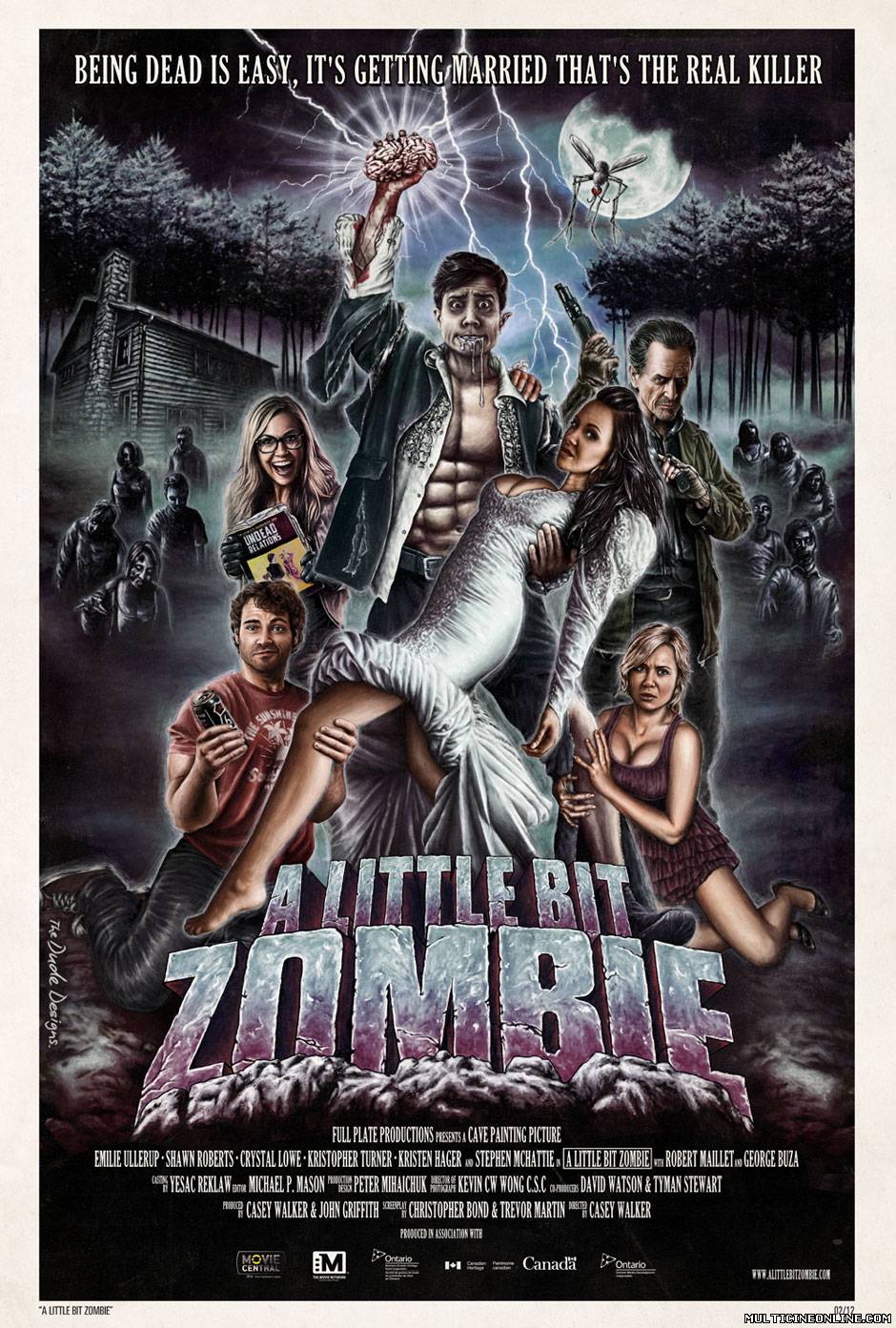 Ver A Little Bit Zombie (2012) Online Gratis