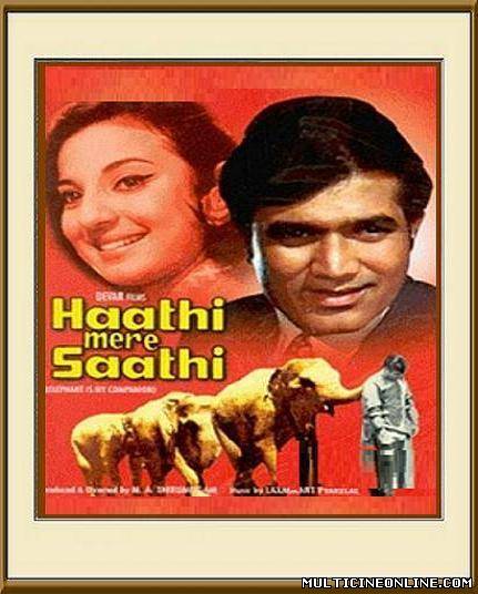 Ver Haathi Mere Saathi (1971) Prietenii mei elefantii Online Gratis