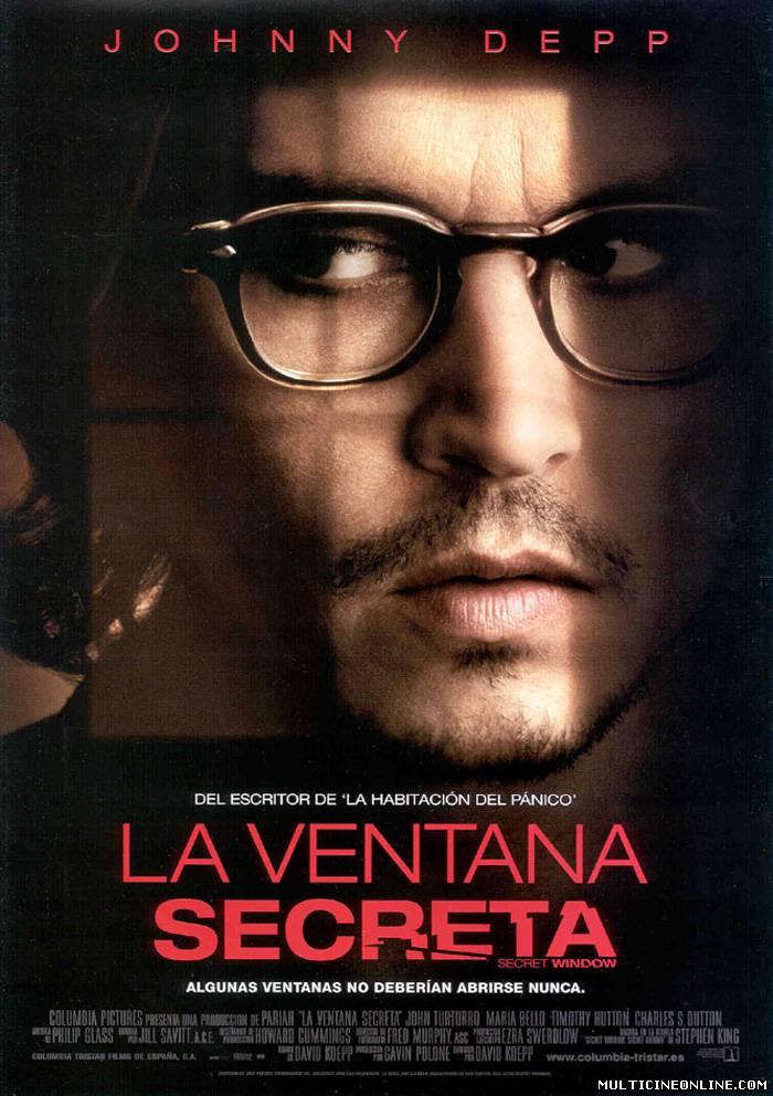 Ver La ventana secreta (Secret Window) (2004) Online Gratis