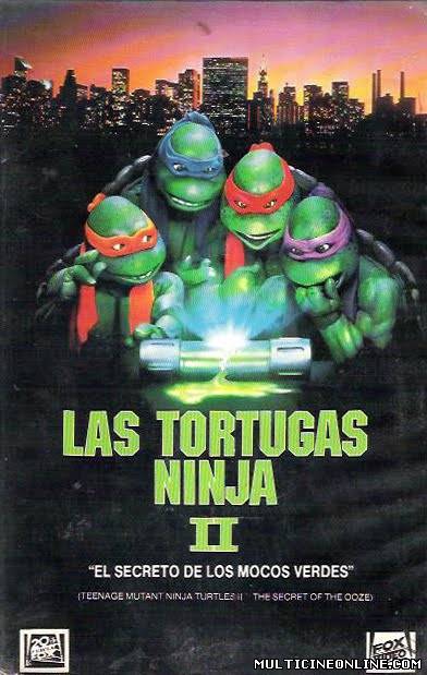 Ver Las tortugas ninja II: El secreto de los mocos verdes (1991) Online Gratis