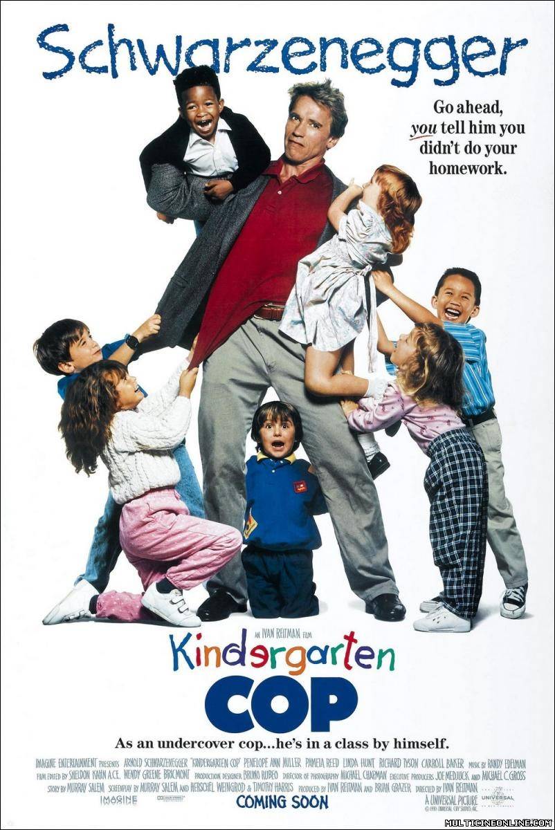 Ver Un detective en El Kinder (Kindergarten Cop) (1990) Online Gratis