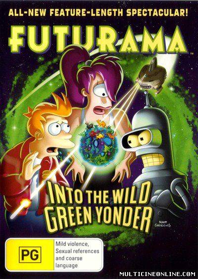 Ver Futurama: En el lejano y salvaje verde (Futurama: Into the Wild Green Yonder / The Futurama Movie 4) (2009) Online Gratis